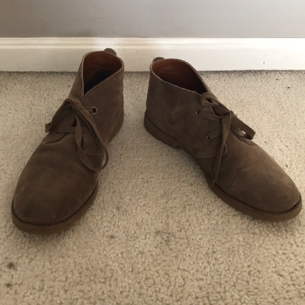 Short brown Lucky Brand booties